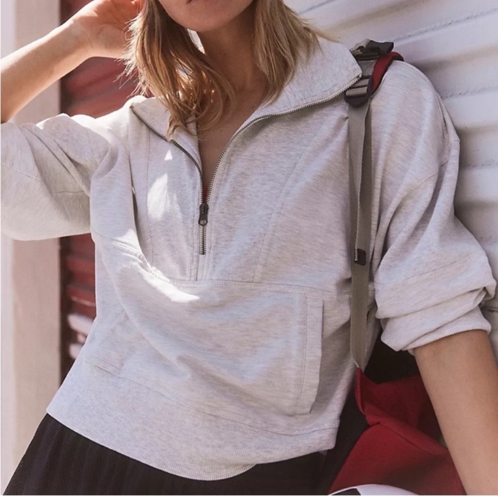 Free People Movement Half Zip Sweatshirt